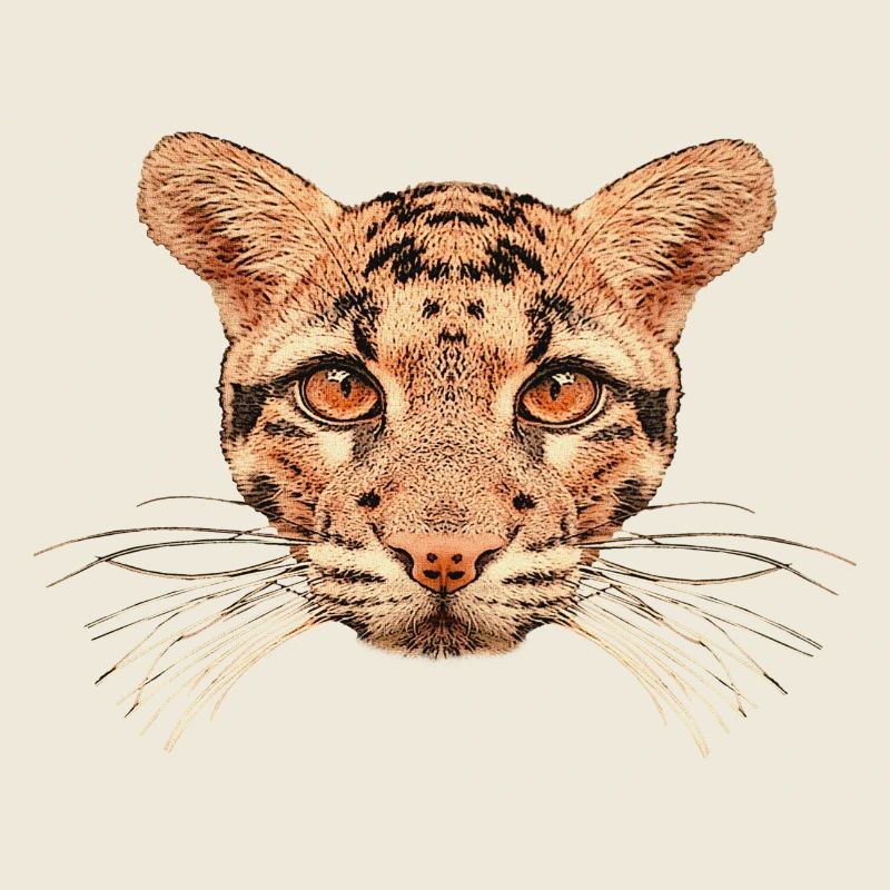 Big cats outfit, clouded leopard, big cat