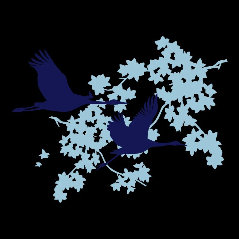 Flore et faune - 2 grues