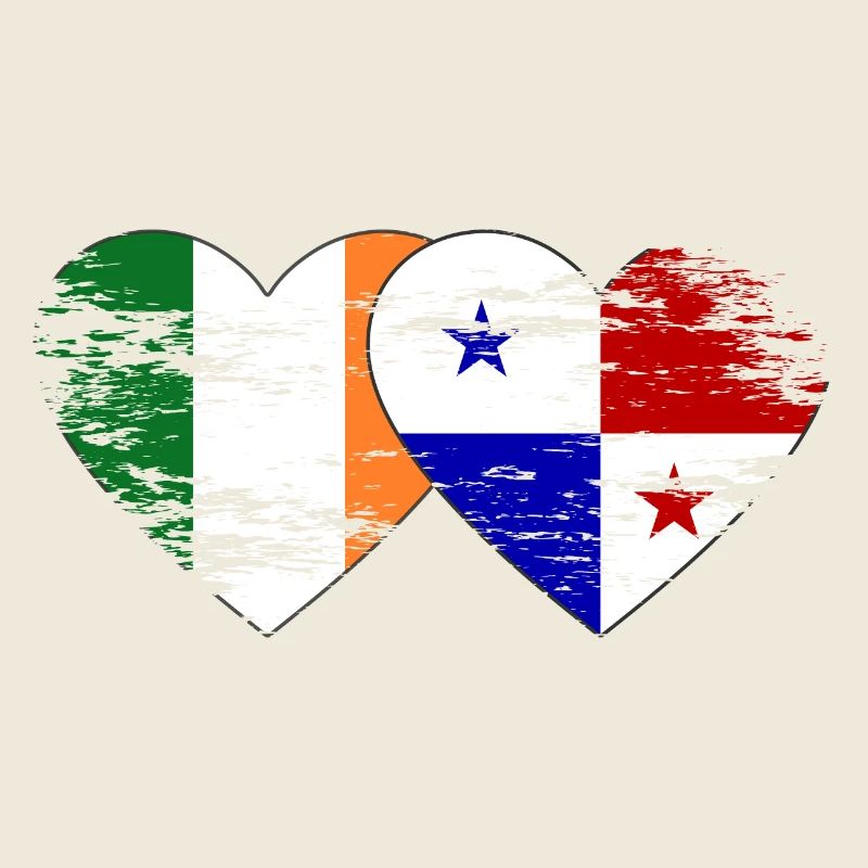 Irlande Drapeau du Panama utilisé