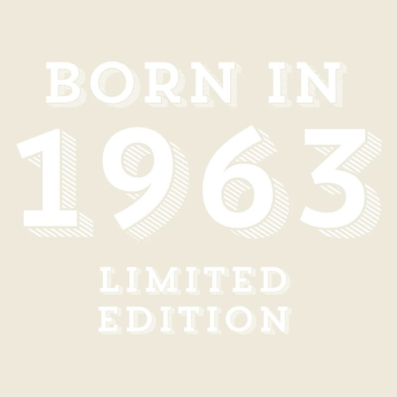 1963, année de naissance, date de naissance
