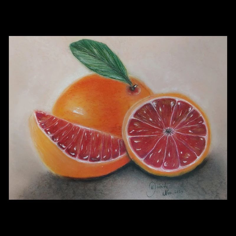 Blutorangen Illustration