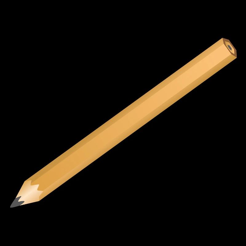 Simple pencil motif – classic and creative