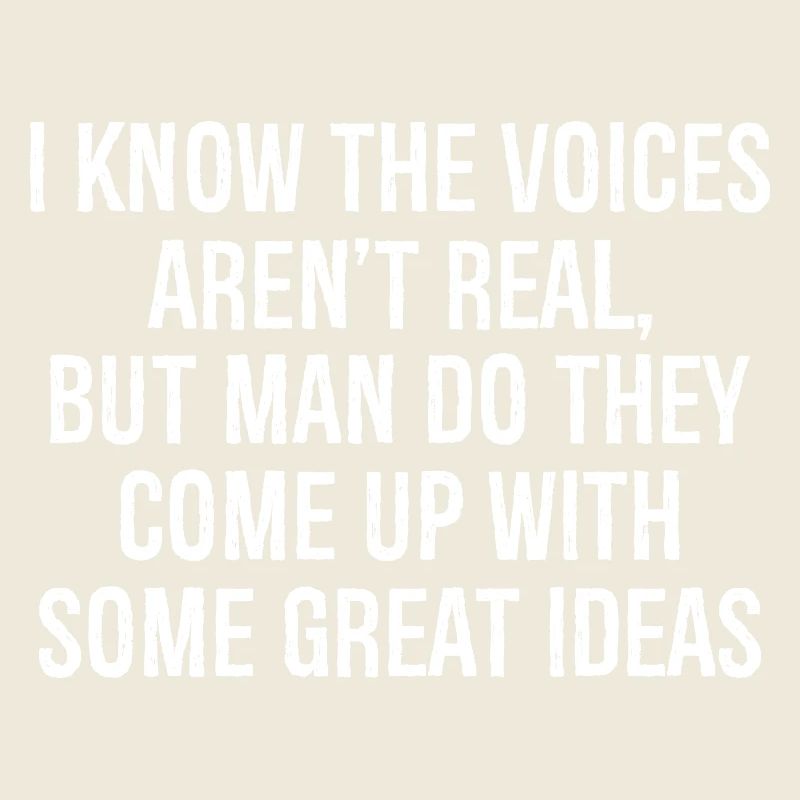 Je sais que les voix ne sont pas réelles, mais tu les fais