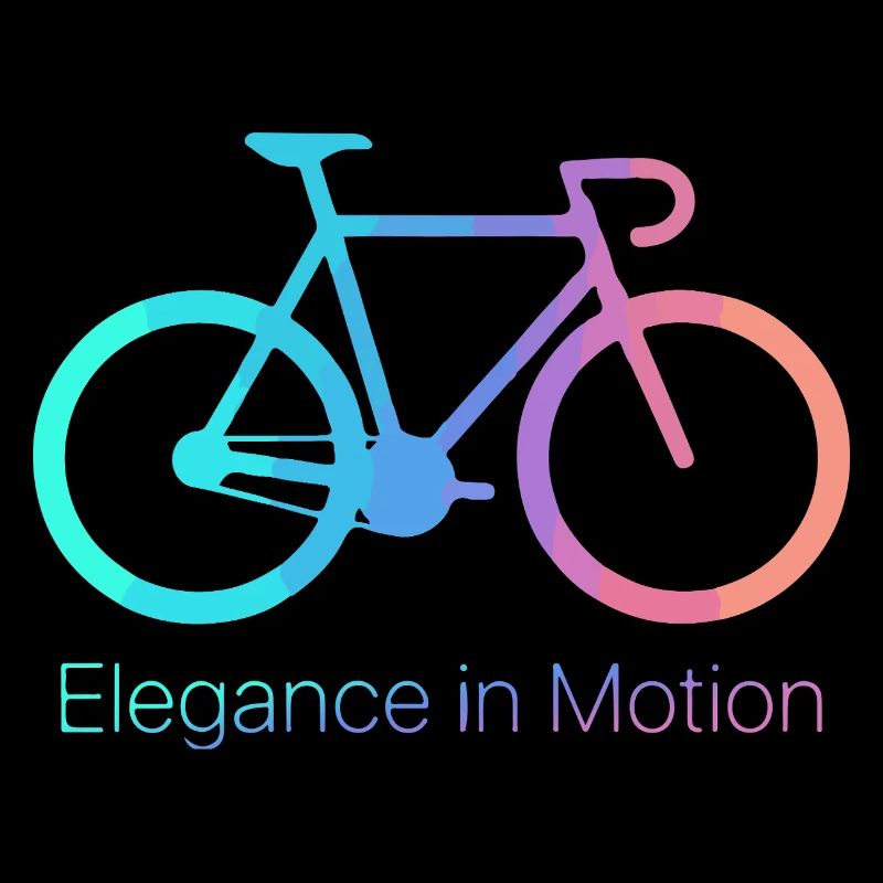 Bicyclette Élégance en Mouvement