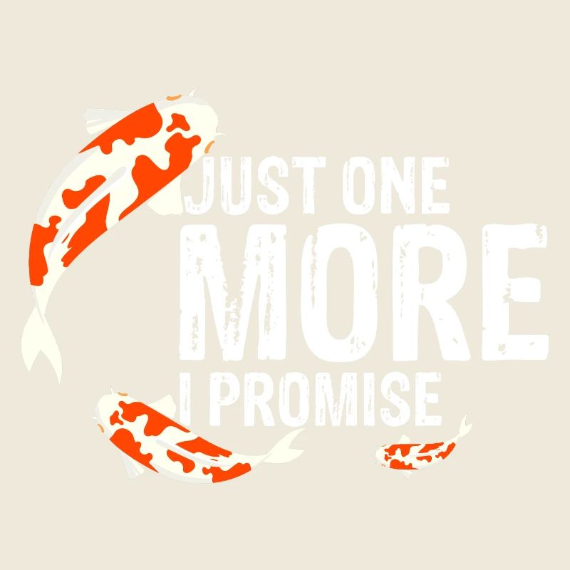 Encore un poisson koi, je te le promets, étang drôle.