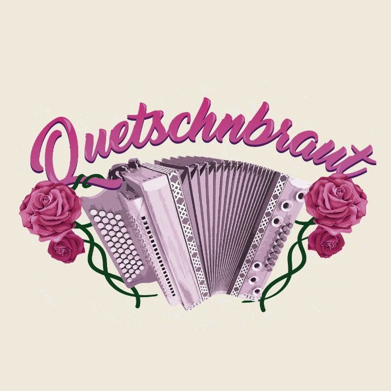 Squeeze Bride - Harmonica avec des roses