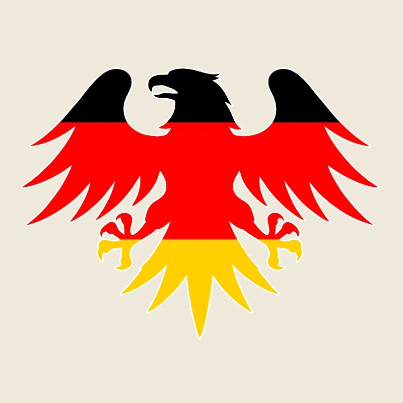 Deutscher Flaggenadler Motiv