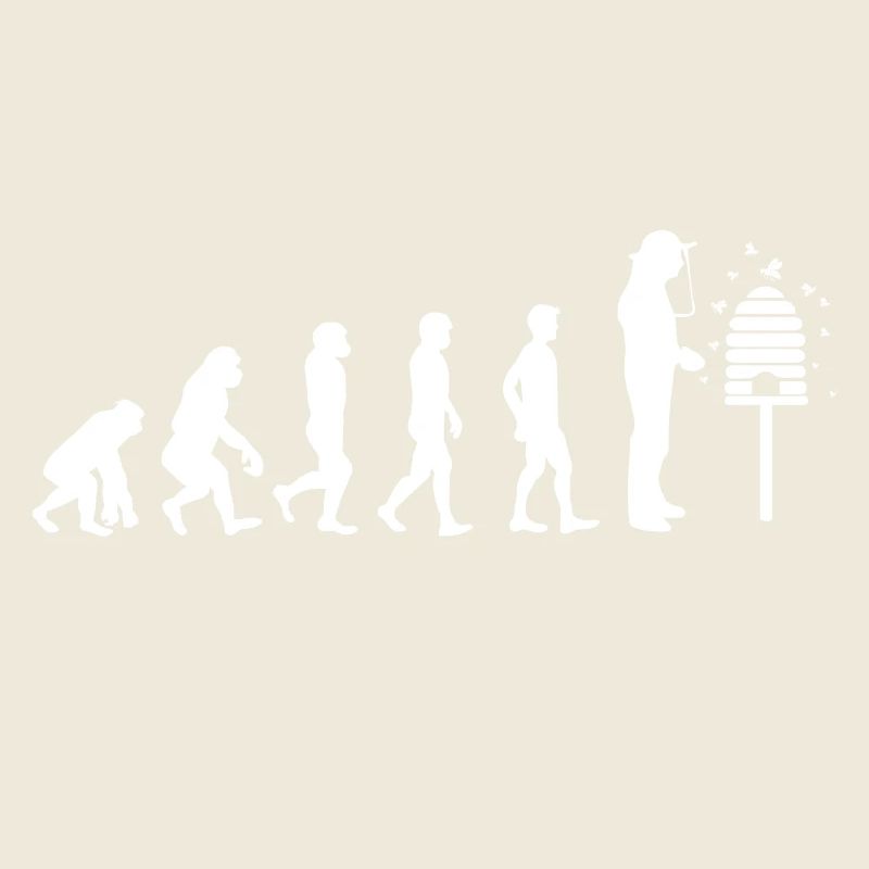 T-Shirt Geschenk - Imker Evolution