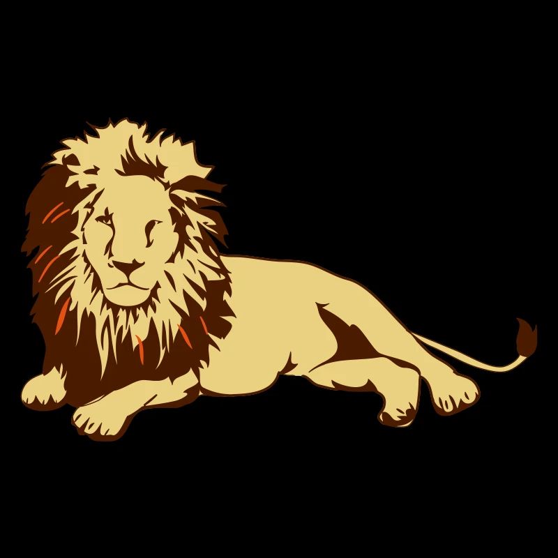 Lion (lying)