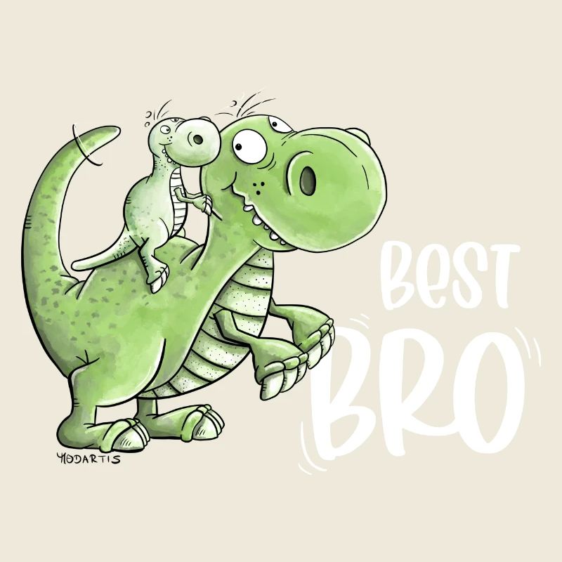 Geschwister Dinosaurier I Bester Bruder