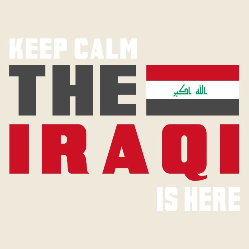 Drapeau Irak Keep Calm