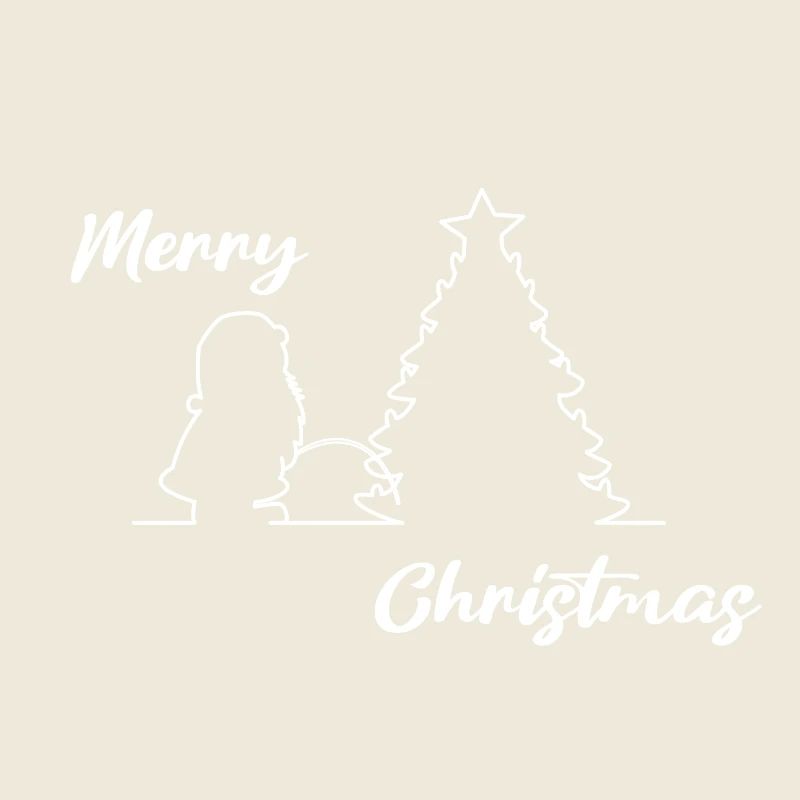 Santa peeing on Tree, Merry Christmas, Christmas