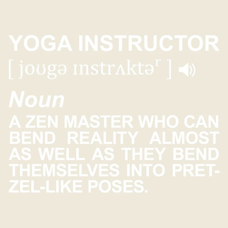 Définition du professeur de yoga