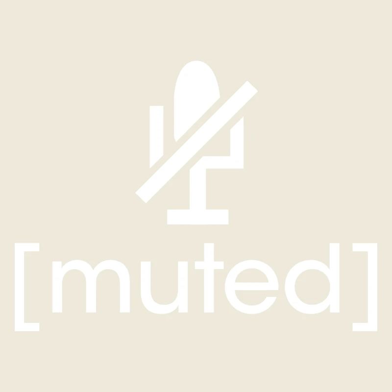 muted gamer - streamer gaming icon