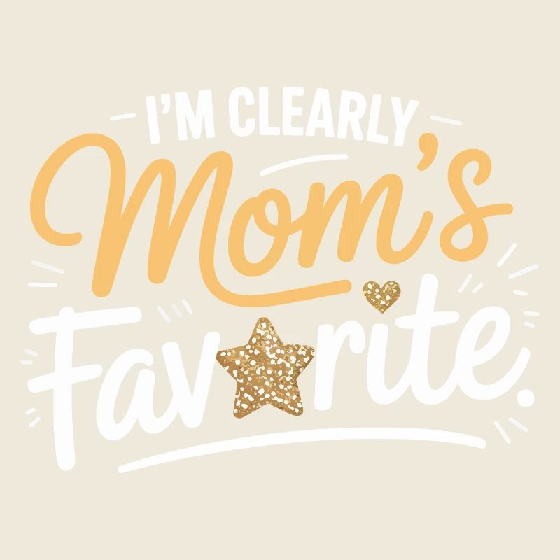 Je suis sans aucun doute la préférée de maman.