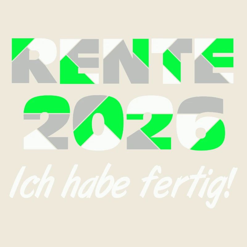 Rente 2026 , ich habe fertig