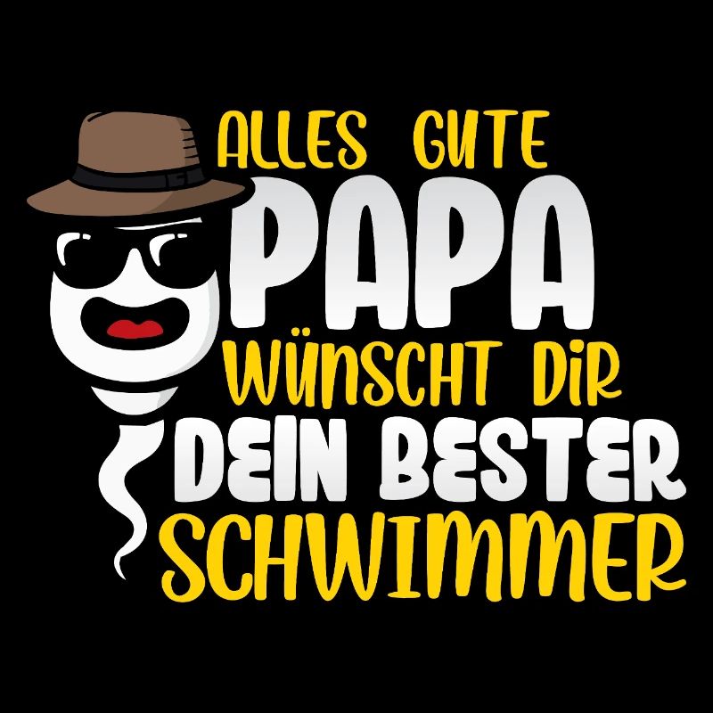 Alles Gute Papa wünscht dir dein bester Schwimmer
