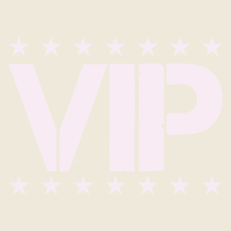 VIP Star Statement in Pastel Pink