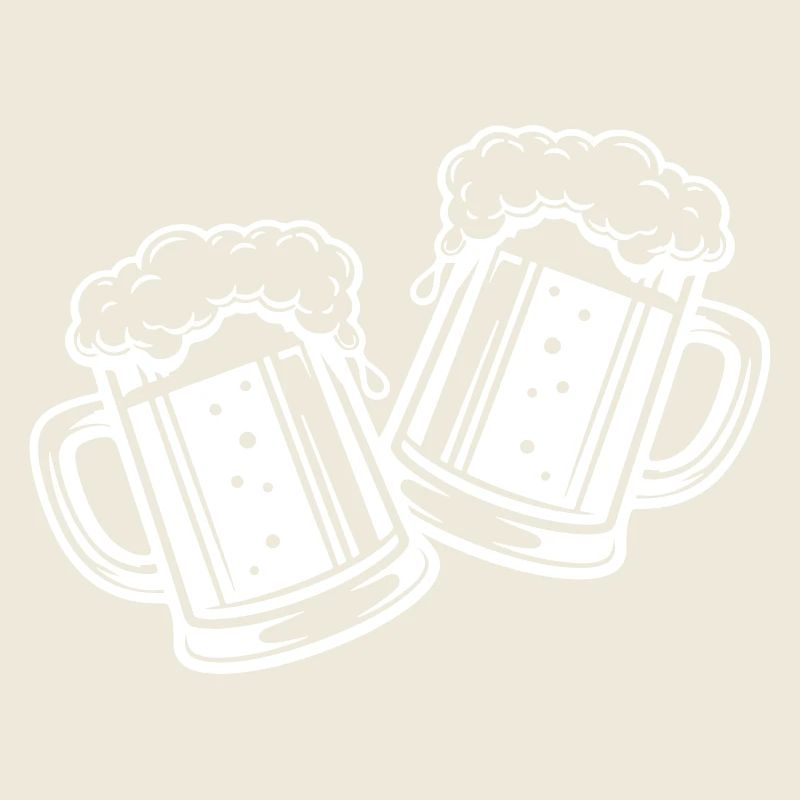 Toast de bière verre