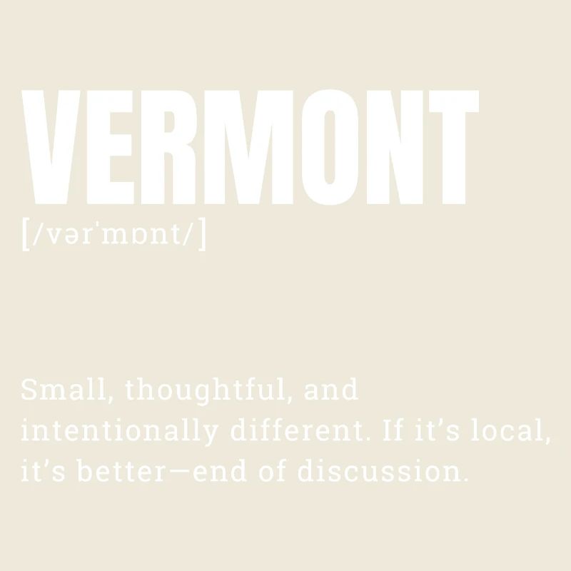 Vermont Wordmark Style Shirt