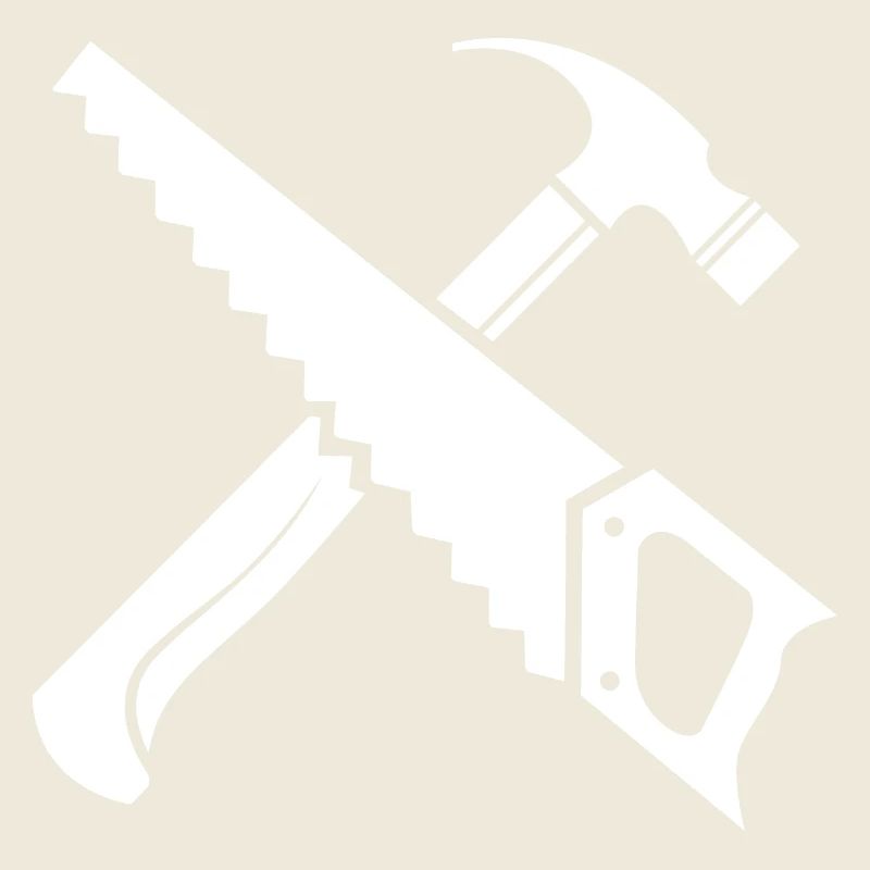 Saw Hammer Tool Symbol Gift Saw Icon