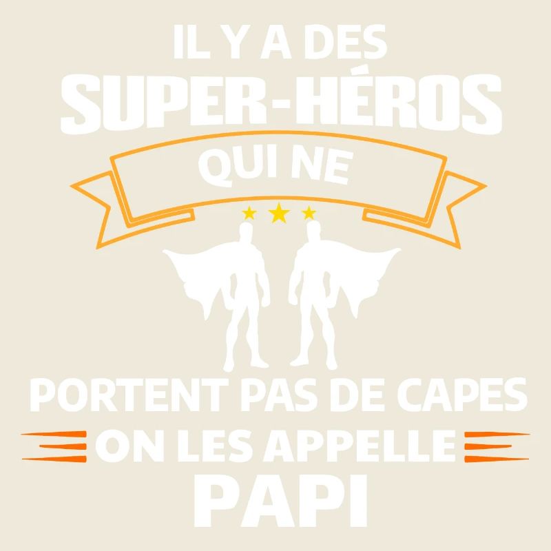 Super-Héros Papi Cadenas d'Amour