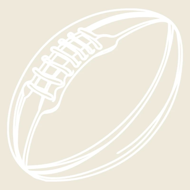 Dessin de ballon de rugby