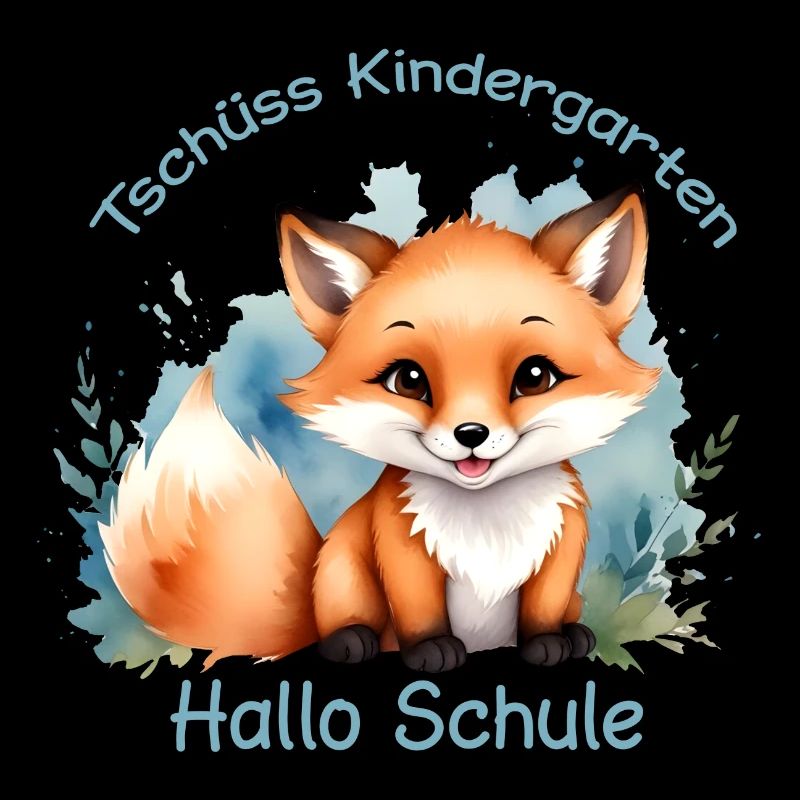 Kleiner Fuchs | Tschüss Kindergarten Hallo Schule 