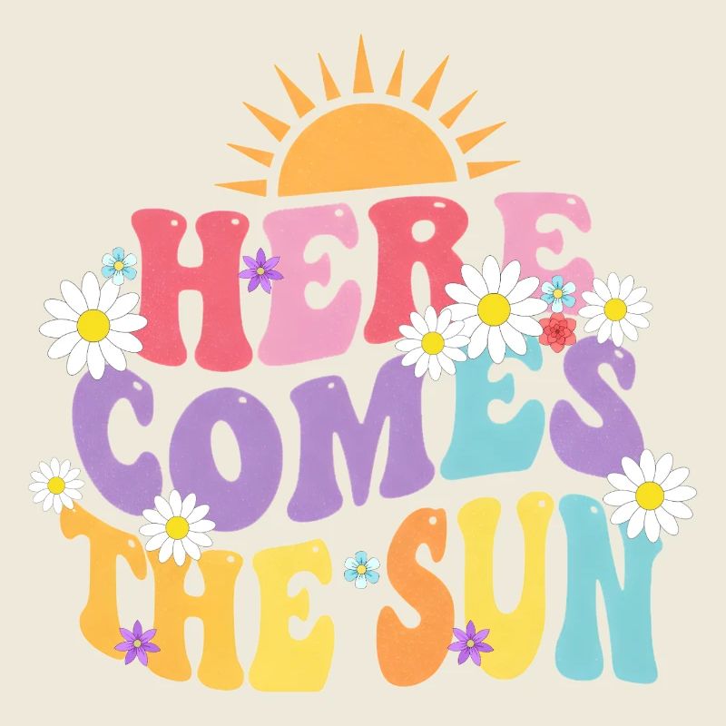 HERE COMES THE SUN Sun & Flowers Trend