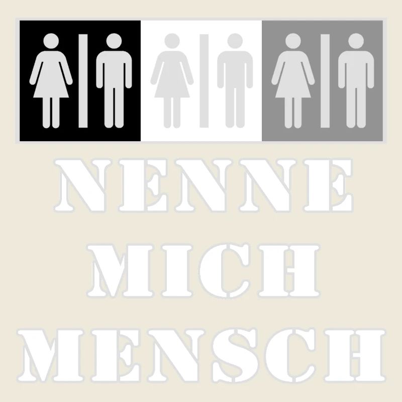 Nenne Mich Mensch Grenzzeichen