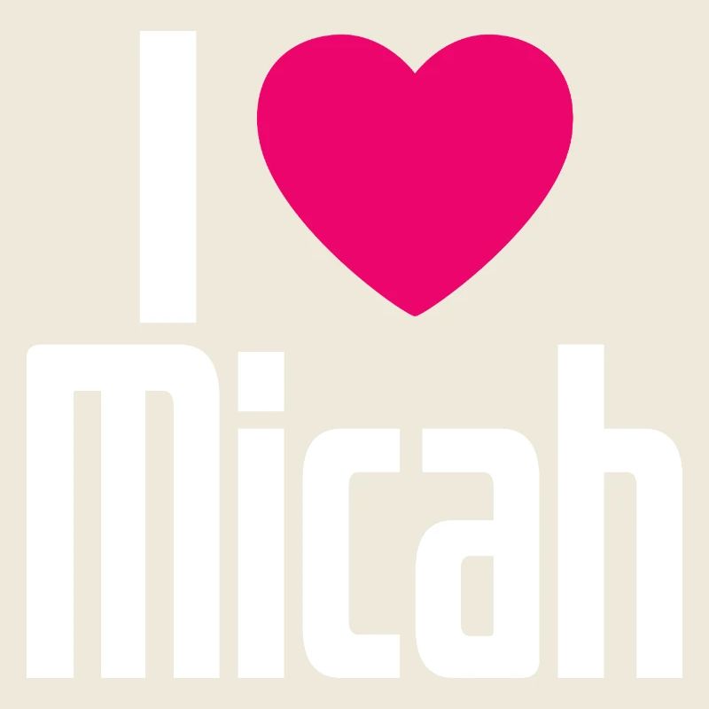 J’aime Micah Pink Heart J’aime Micah