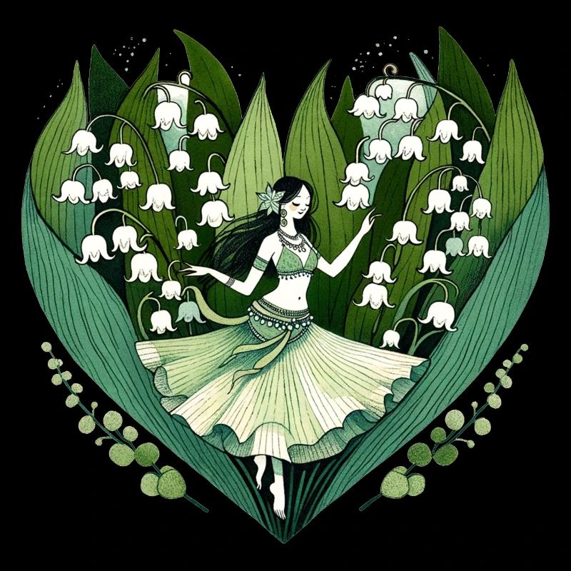 Lily Vale danseuse dans Heart Bloom