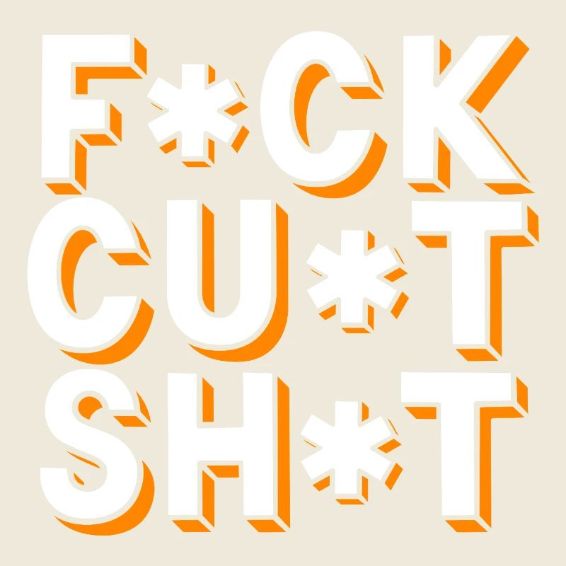 Swear Words Censored Text