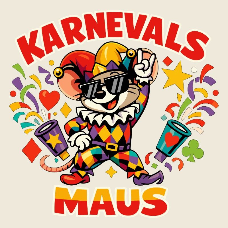 Karnevalsmaus Köln Fasching Lustig