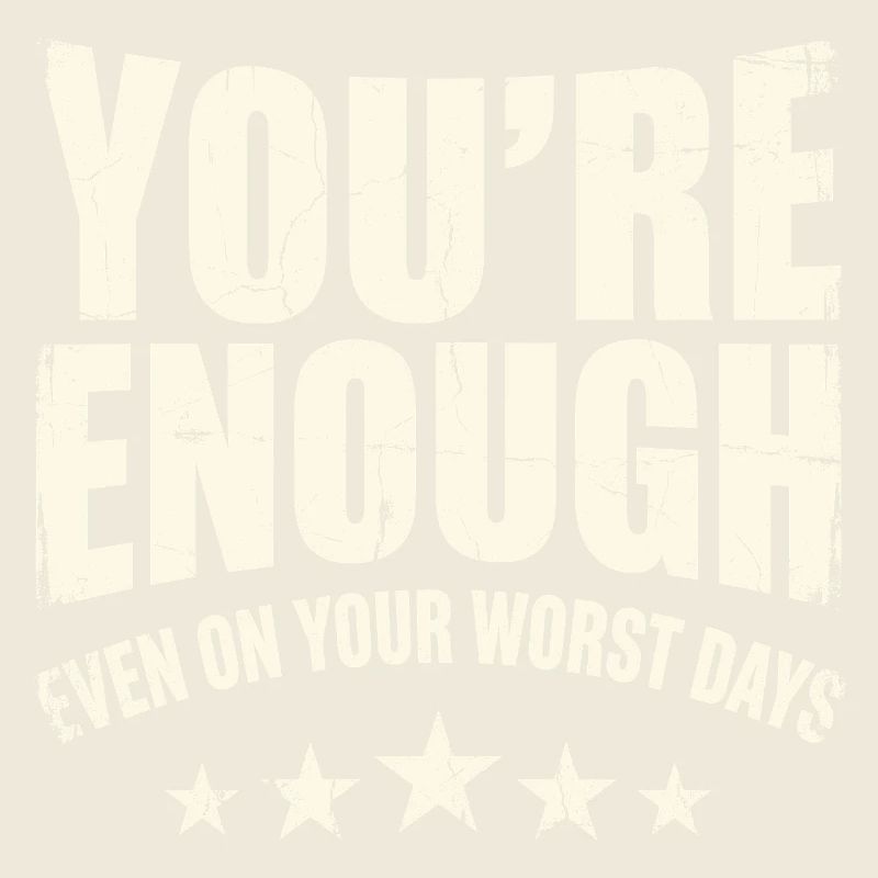 Du bist genug – Mutige Tagesbotschaft