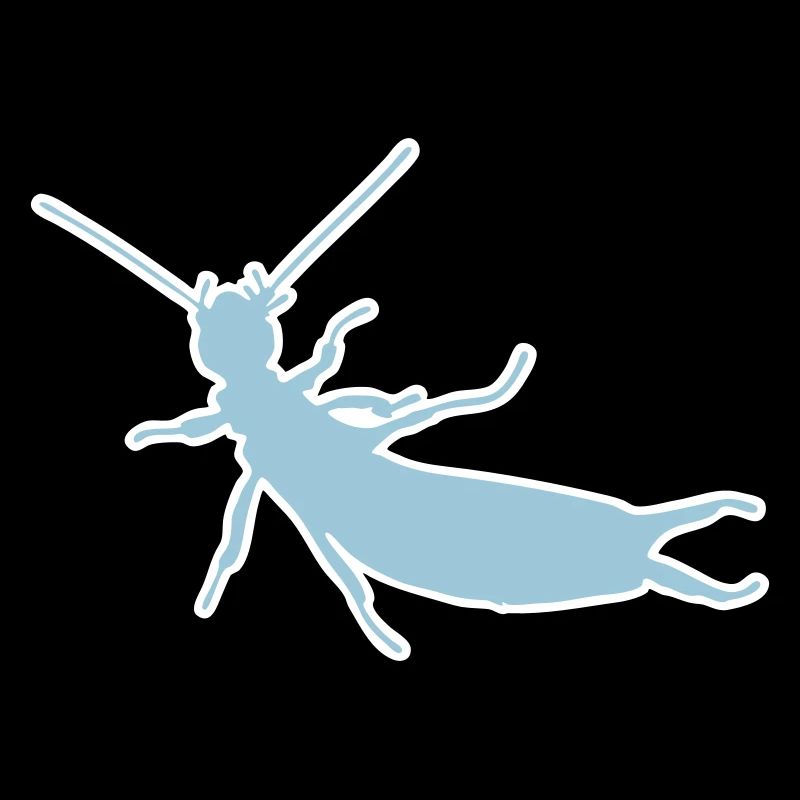 Les perce-oreilles (2 couleurs) vecteur