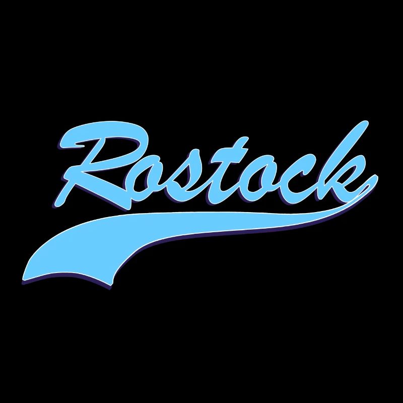 lettrage rétro Rostock