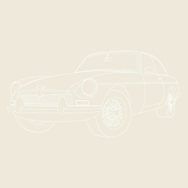 MGB weiß