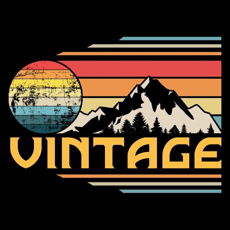 Rétro Vintage Sunset