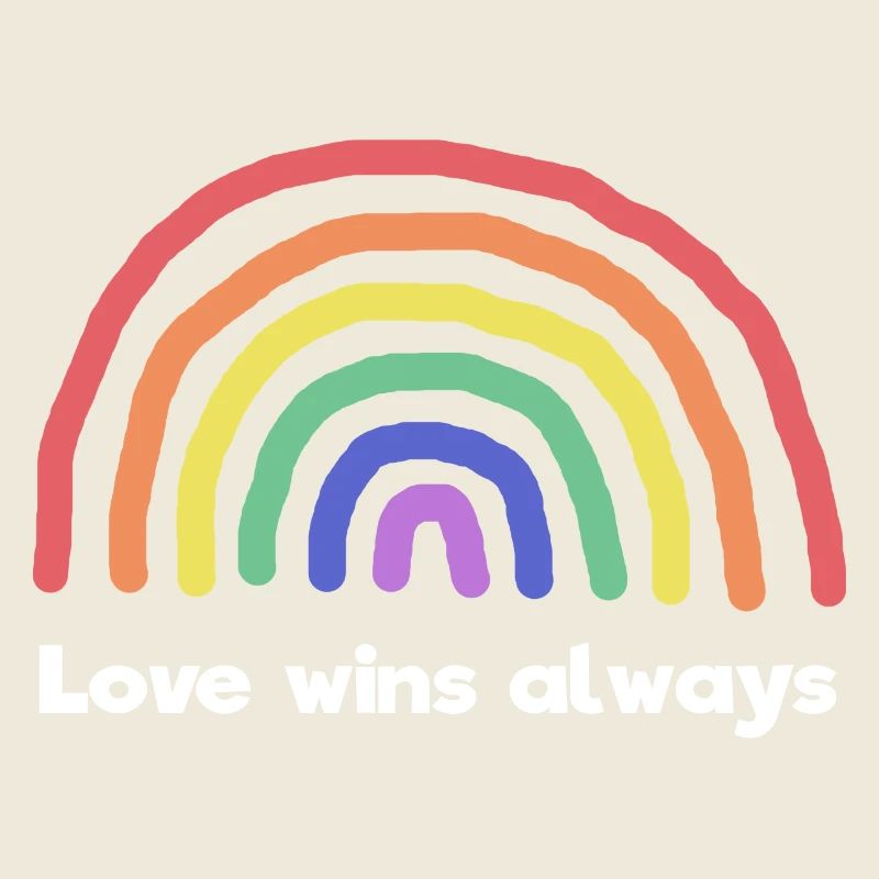 Regenbogen Liebe Statement Frieden Weltfrieden