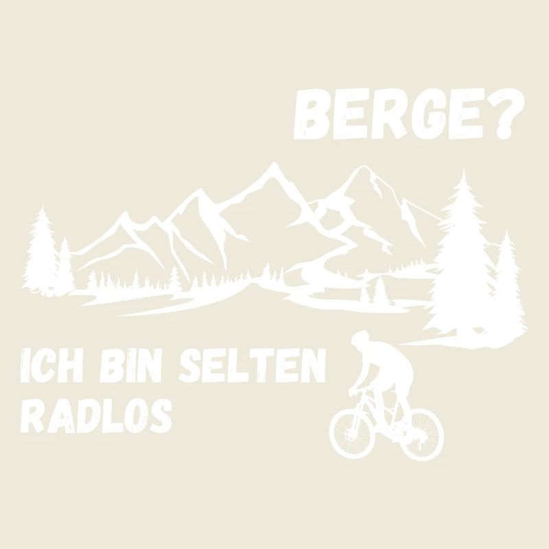 Berge? Kein Problem für mich Biker