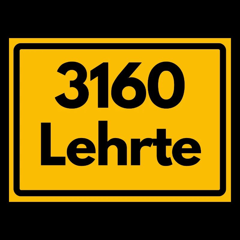 ALTE POSTLEITZAHL PLZ RETRO 3160 LEHRTE WASSERTURM