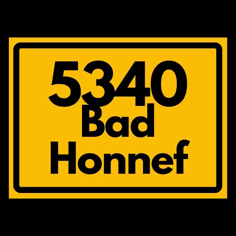 ALTE POSTLEITZAHL PLZ RETRO 5340 Bad Honnef