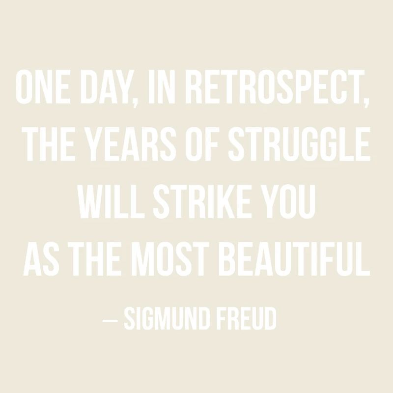 Retrospective Struggle Becomes Beauty