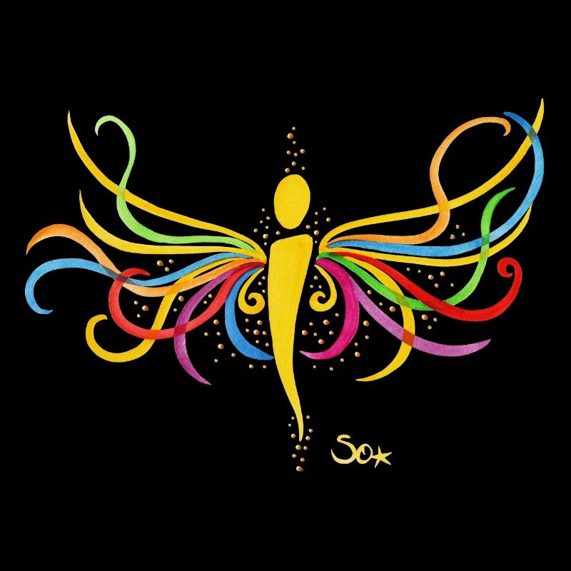 Regenbogen Engel - Sonja Ariel von Staden