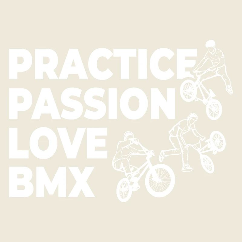 Funny BMX slogan
