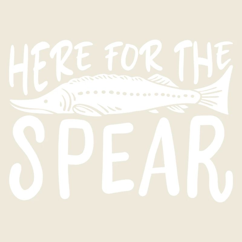 Here for the spear