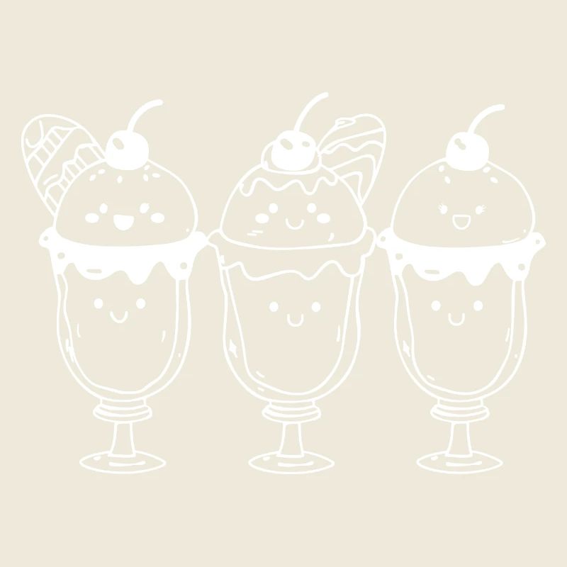Eisbecher Comic Look