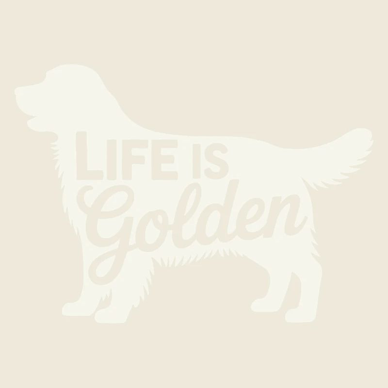 Das Leben ist Golden Retriever