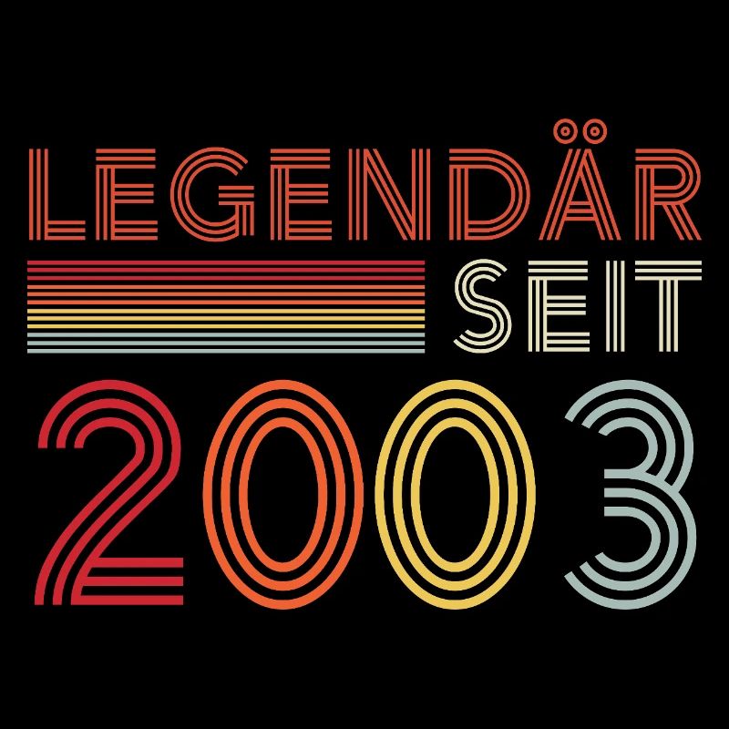 Legendary since 2003 man's birthday